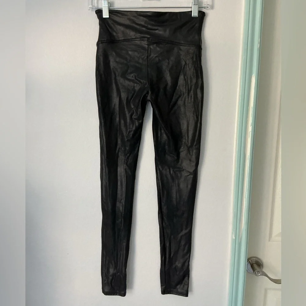 SPANX Charcoal High-Waisted Leggings